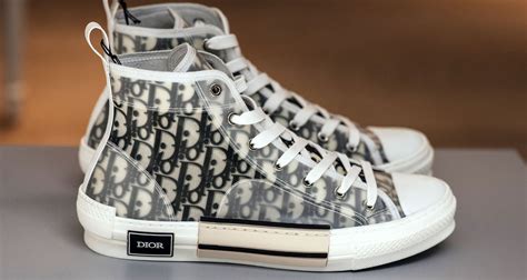 monogram dior sneakers